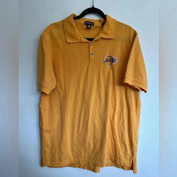 Antigua Other - Antigua Los Angeles Lakers Polo Shirt - Size Large